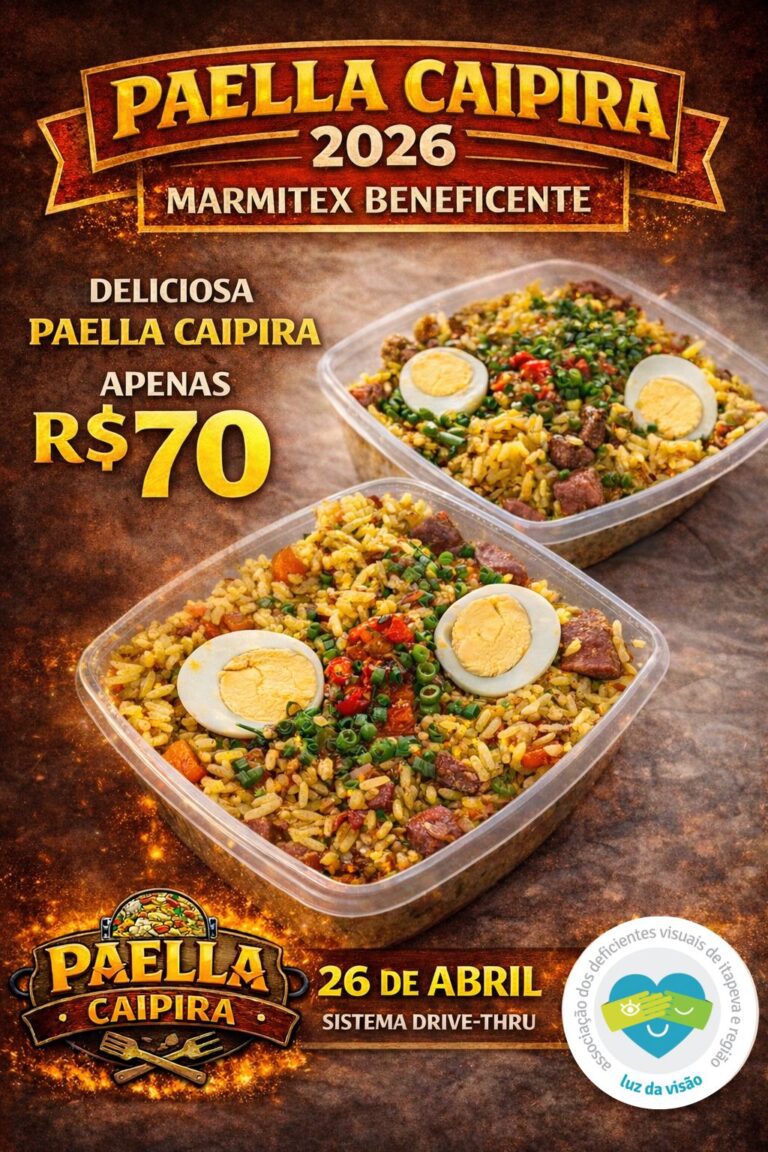 Paela Caipira Luz da Visão